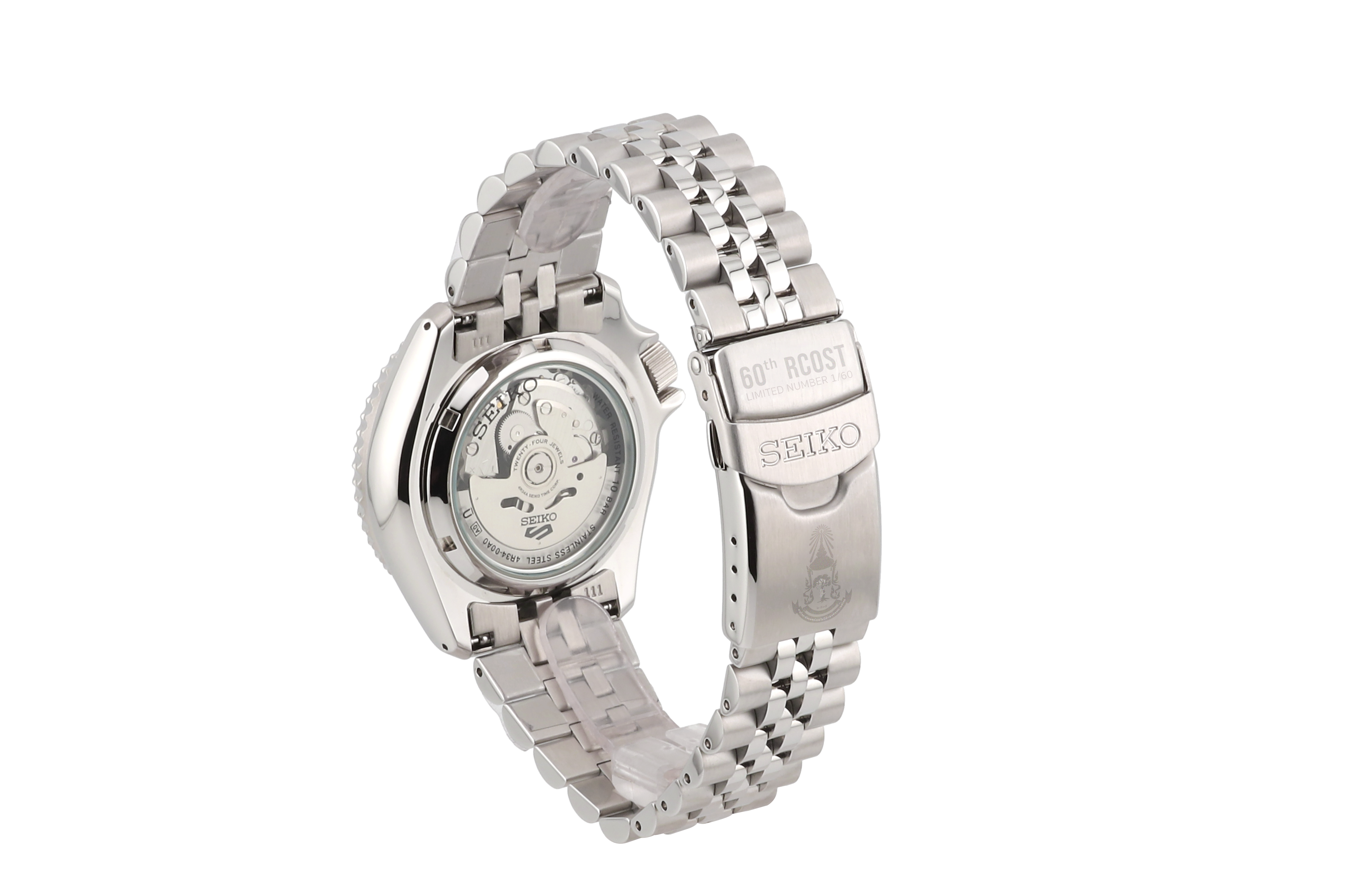 Caseback พิเศษสลักโลโก้ RCOST